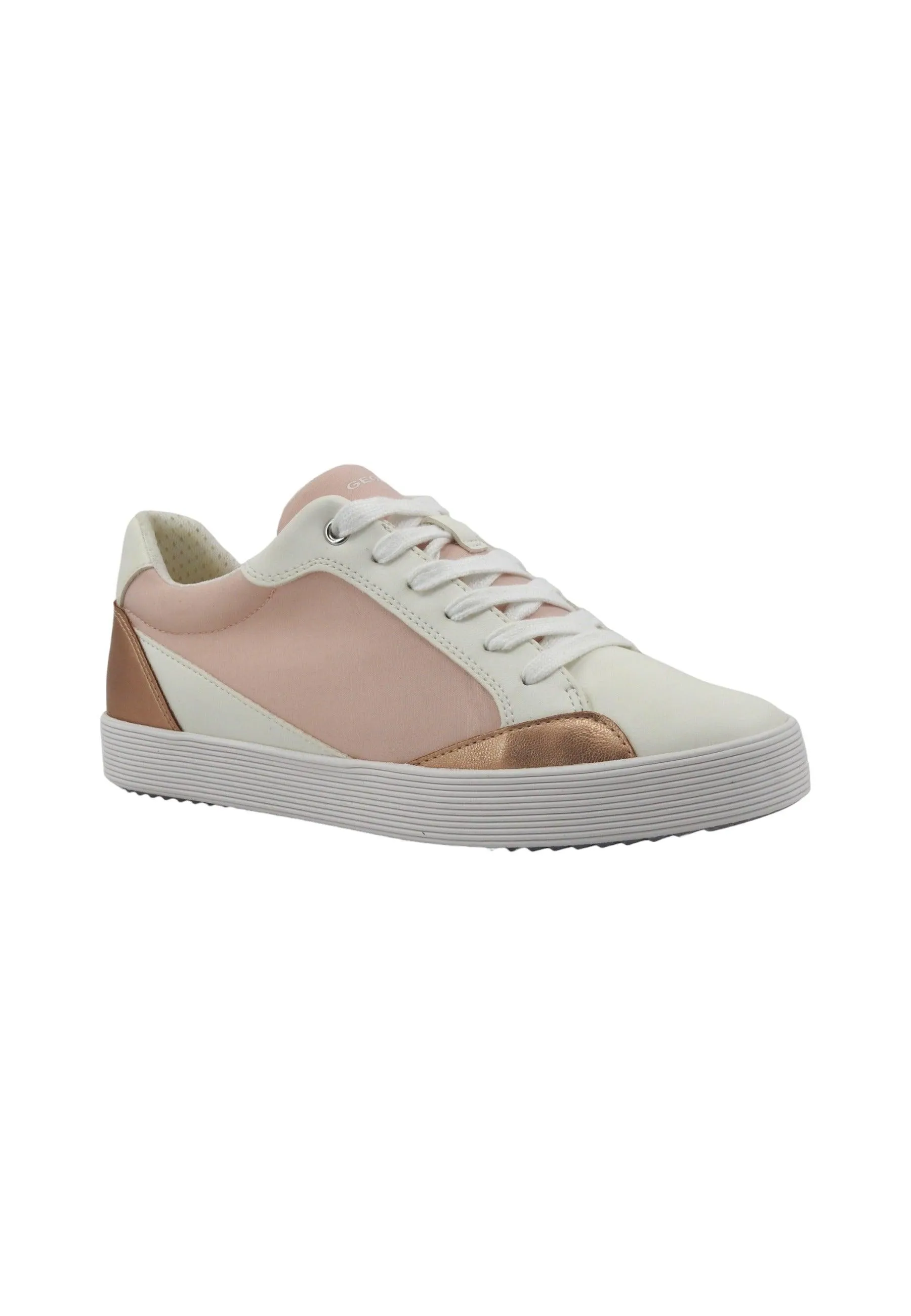 GEOX Blomiee Sneaker Donna Rose Optic White D456HE0FU54C8105