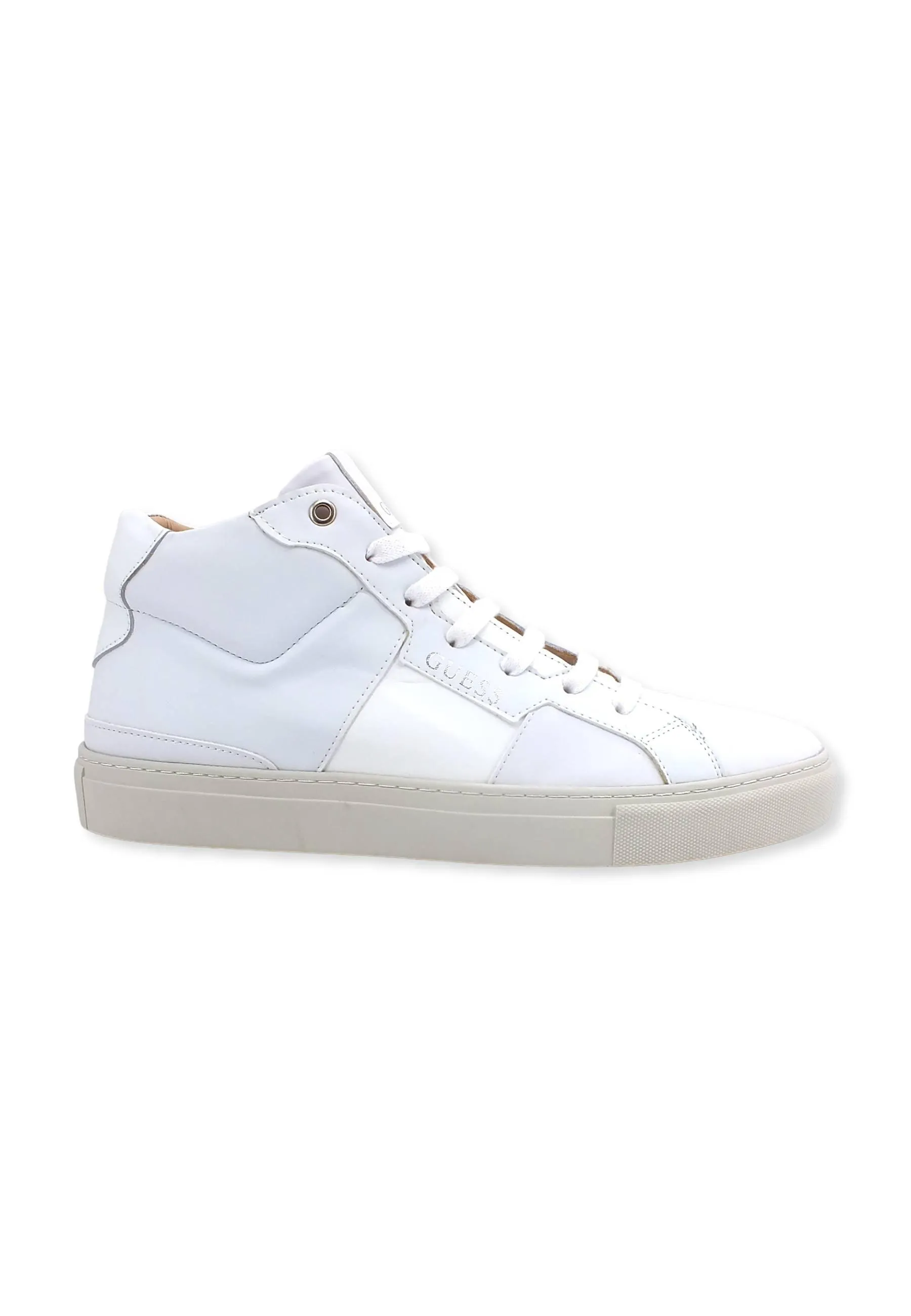 GUESS Sneaker Hi Uomo White FM8RAMLEA12