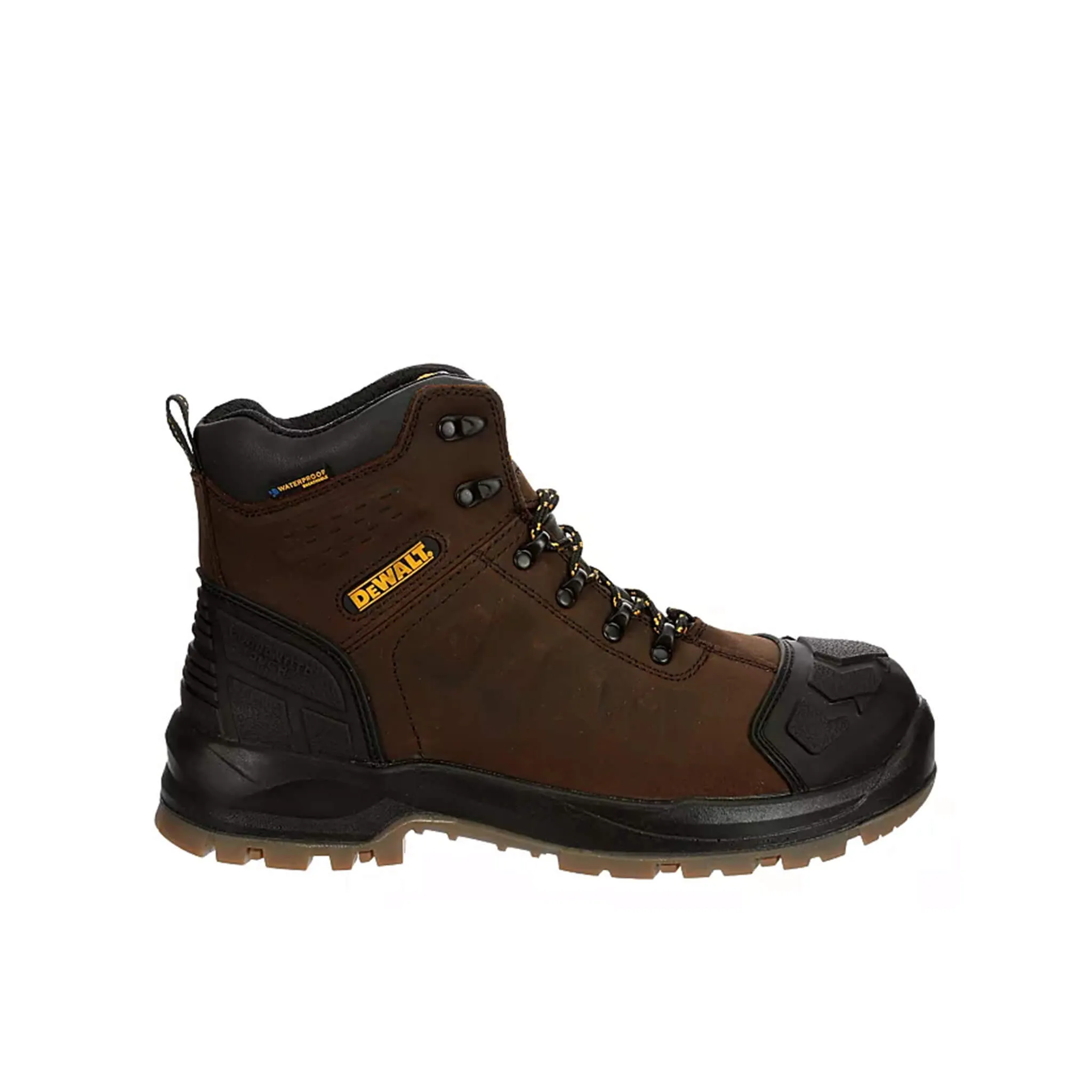 Hadley Steel-Toe Waterproof Work Boot Brown