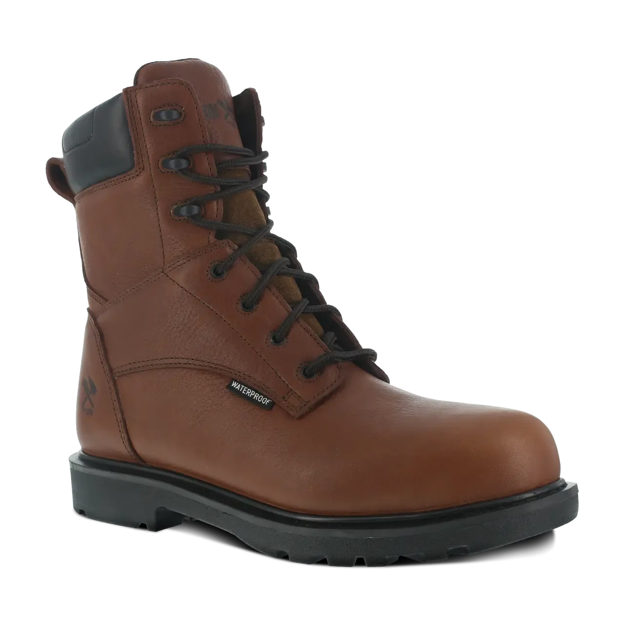 Hauler Composite-Toe 8 inch Waterproof Work Boot Brown