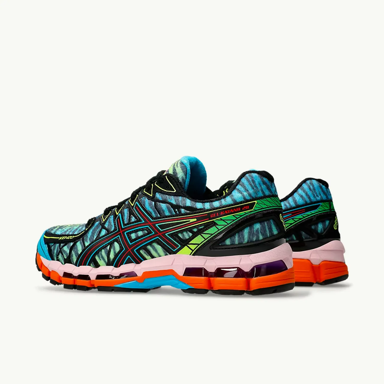 Kenzo x Gel Kayano 20 - Digital Aqua/Black