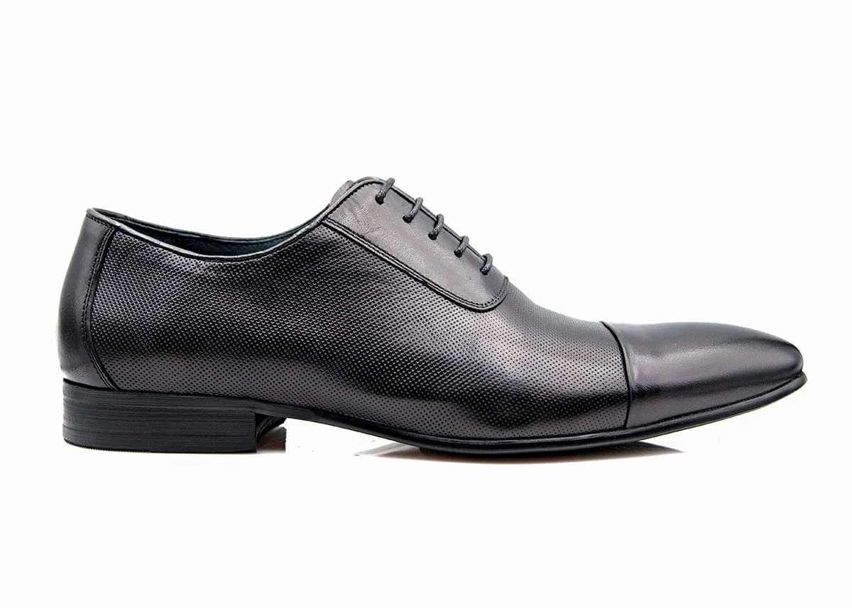 KING JEFFREY | Black Oxford Shoes