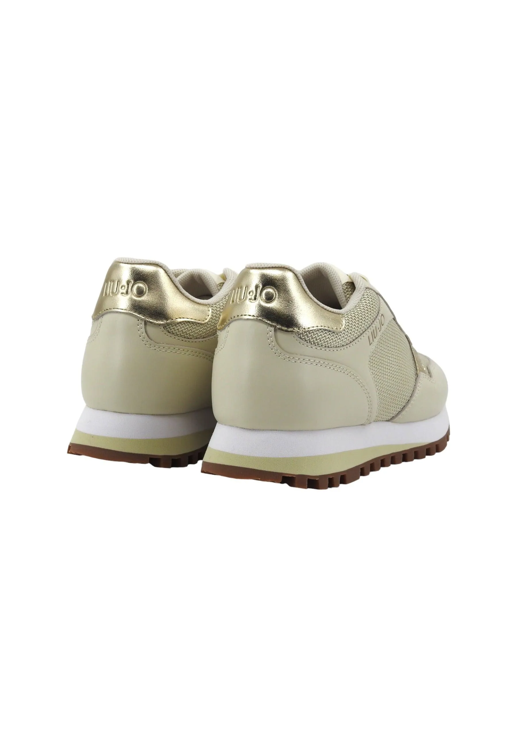 LIU JO Wonder 39 Sneaker Donna Ivory Beige BA4067PX030