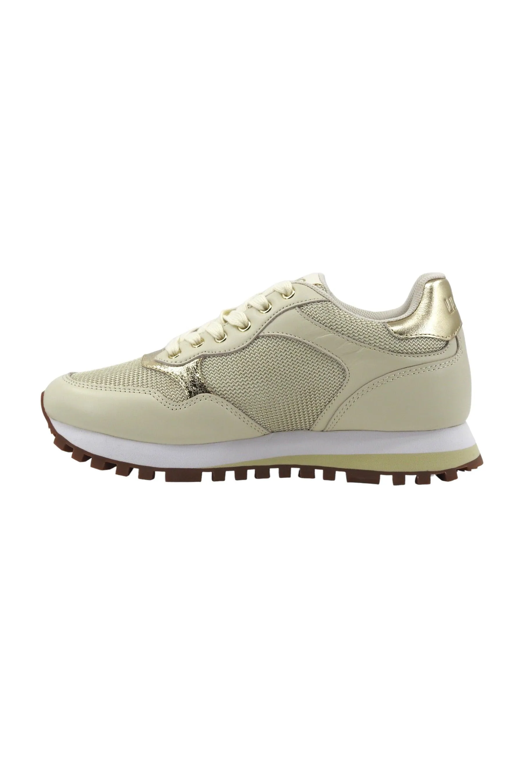 LIU JO Wonder 39 Sneaker Donna Ivory Beige BA4067PX030