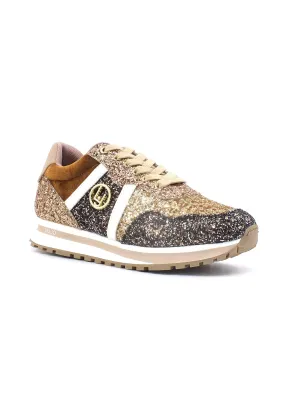 LIU JO Wonder 629 Sneaker Donna Gold 4F3701TX007