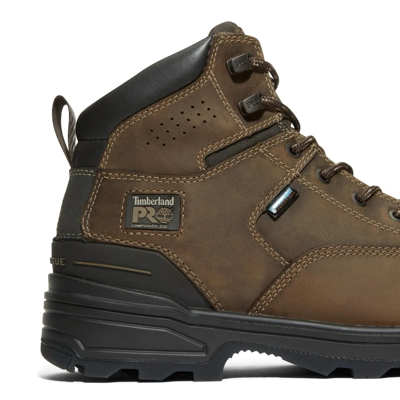 Magnitude 6 Inch Composite-Toe Waterproof Work Boot Brown