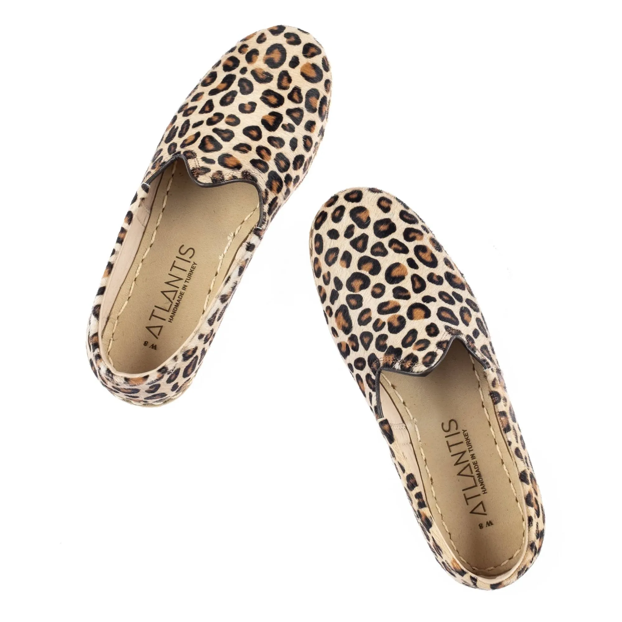 Men's Leopard Slip On Shoes