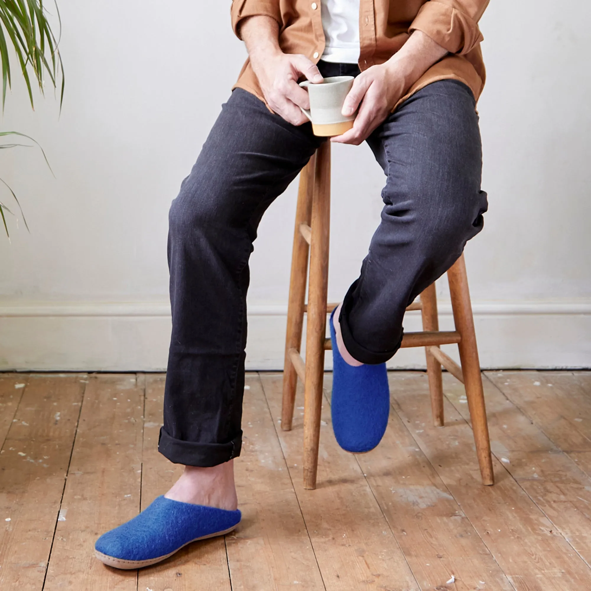 MITA Handmade Eco Felt Mule Slippers Limited Edition