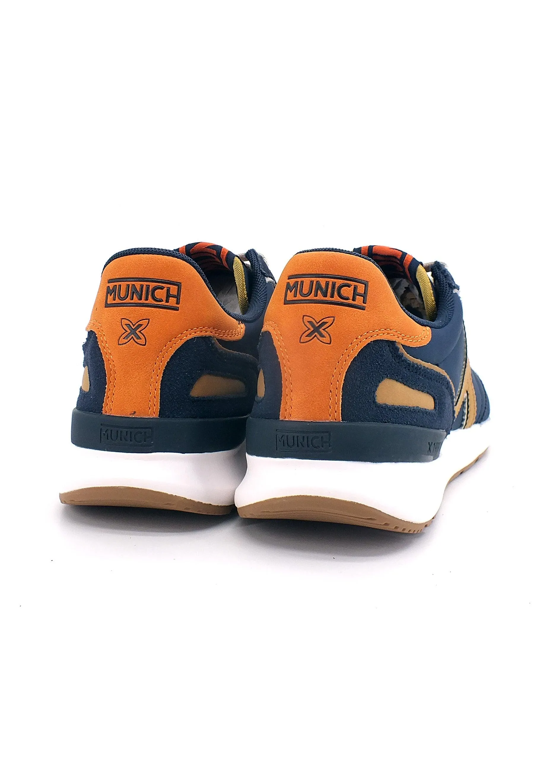 MUNICH Dynamo 52 Sneaker Uomo Blu Navy Senape 8700052