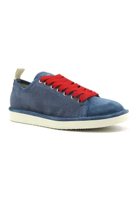 PANCHIC Sneaker Uomo Denim Basic Blue Red P01M012-00633021