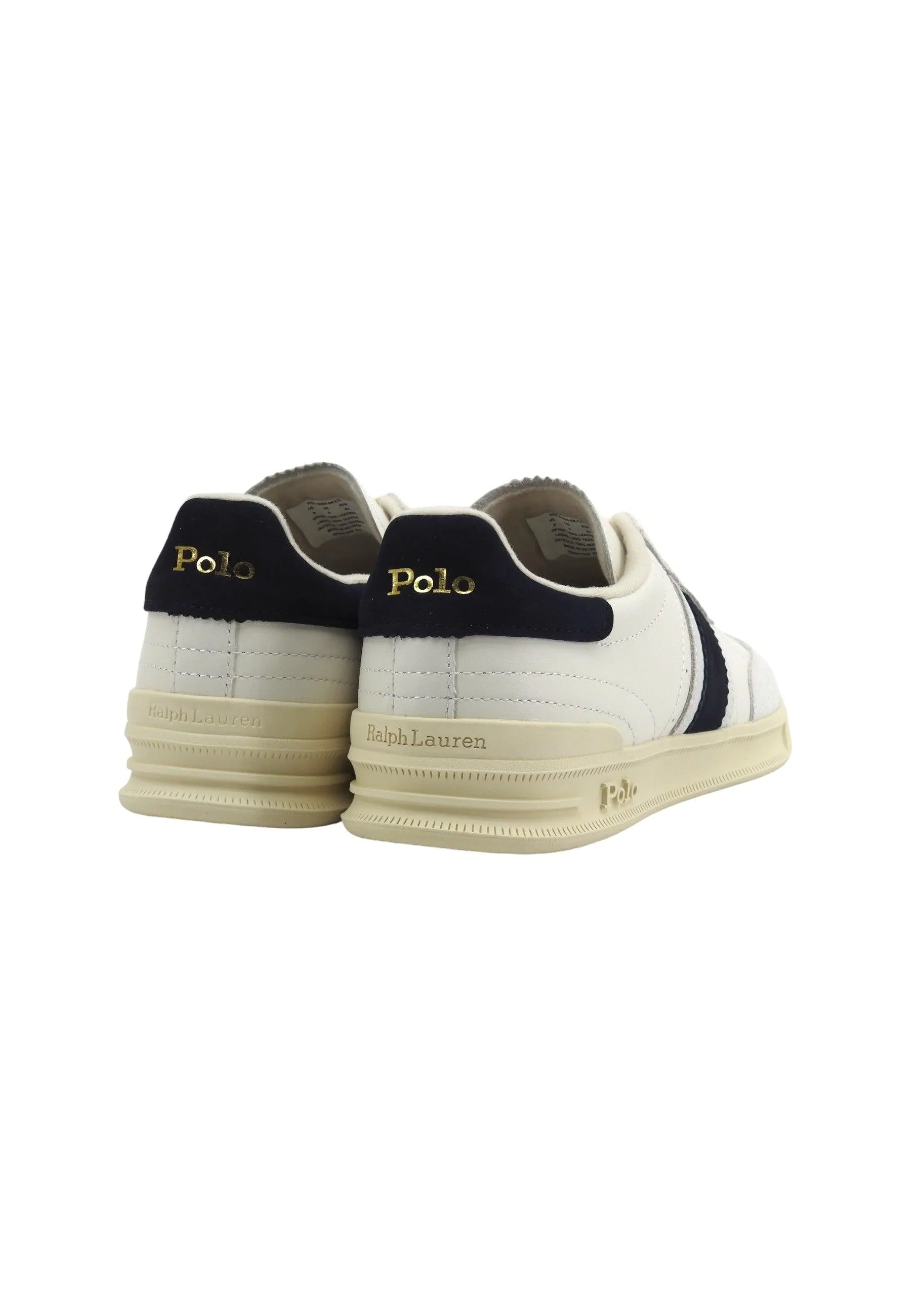 POLO RALPH LAUREN Sneaker Uomo Cream Navy 809931579001