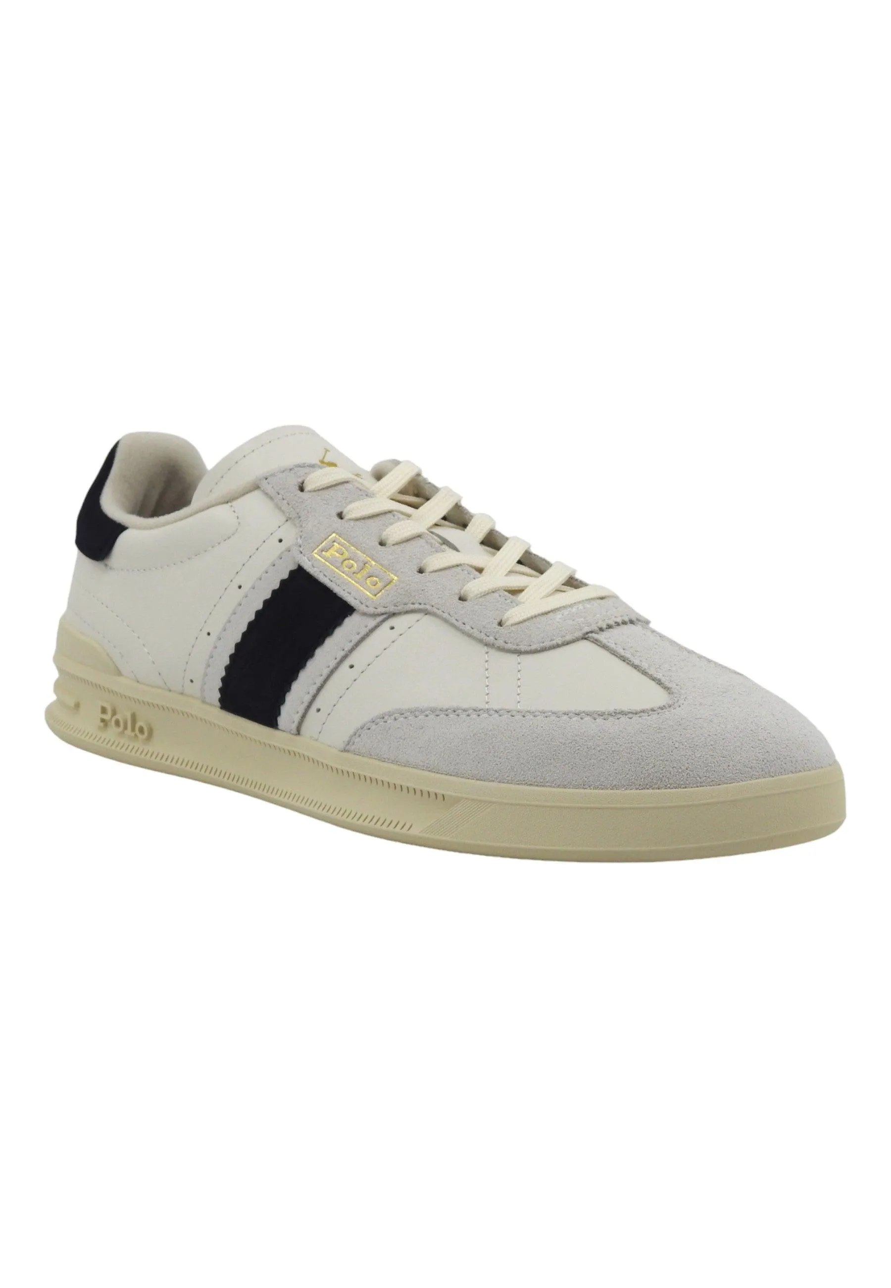 POLO RALPH LAUREN Sneaker Uomo Cream Navy 809931579001