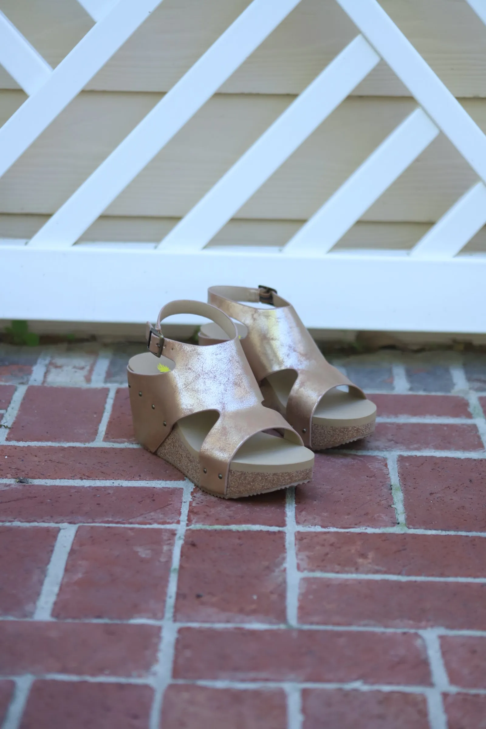 Pool Side Gold Wedge