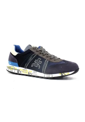 PREMIATA Sneaker Uomo Blue Dark Grey LUCY-5902