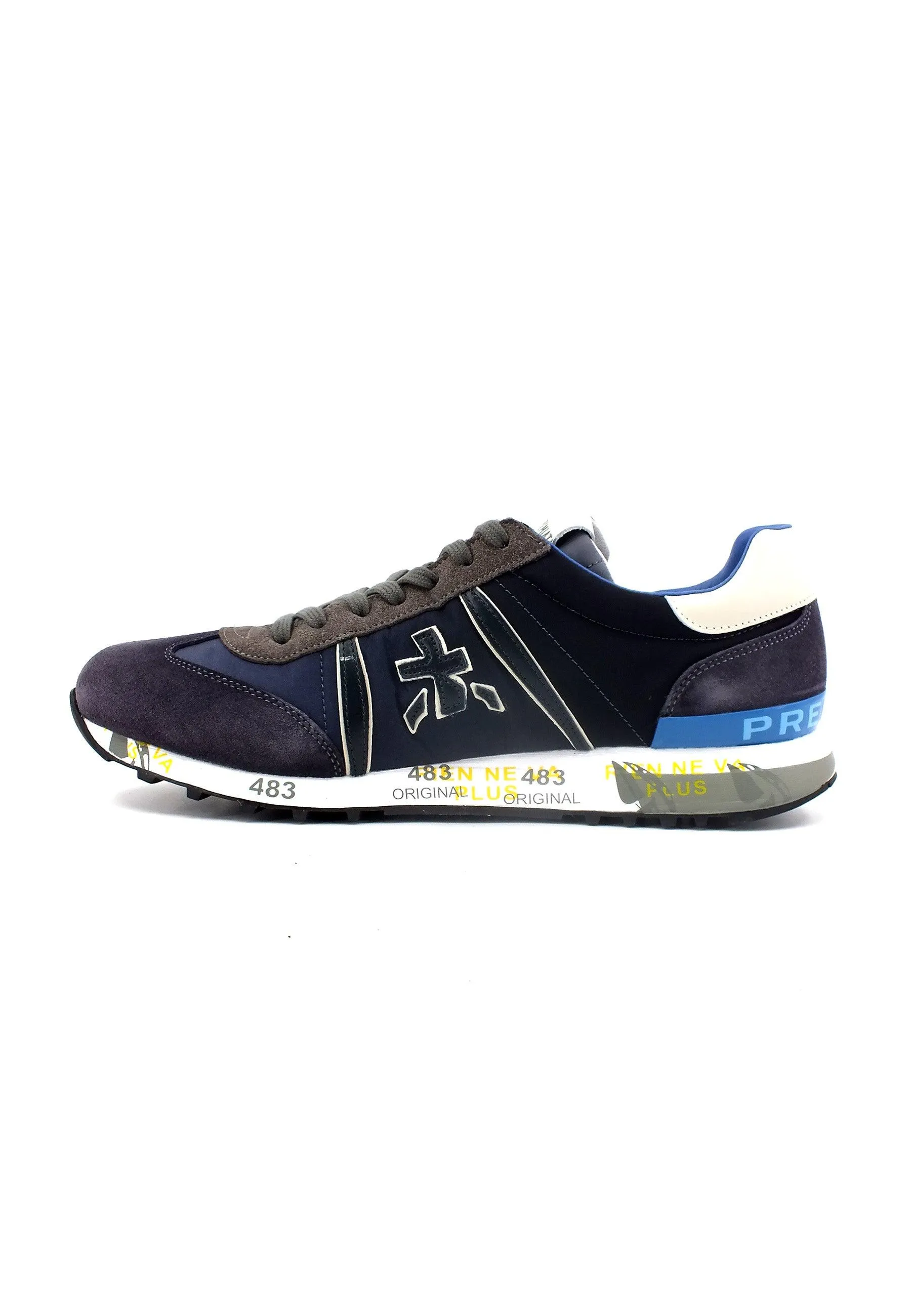 PREMIATA Sneaker Uomo Blue Dark Grey LUCY-5902