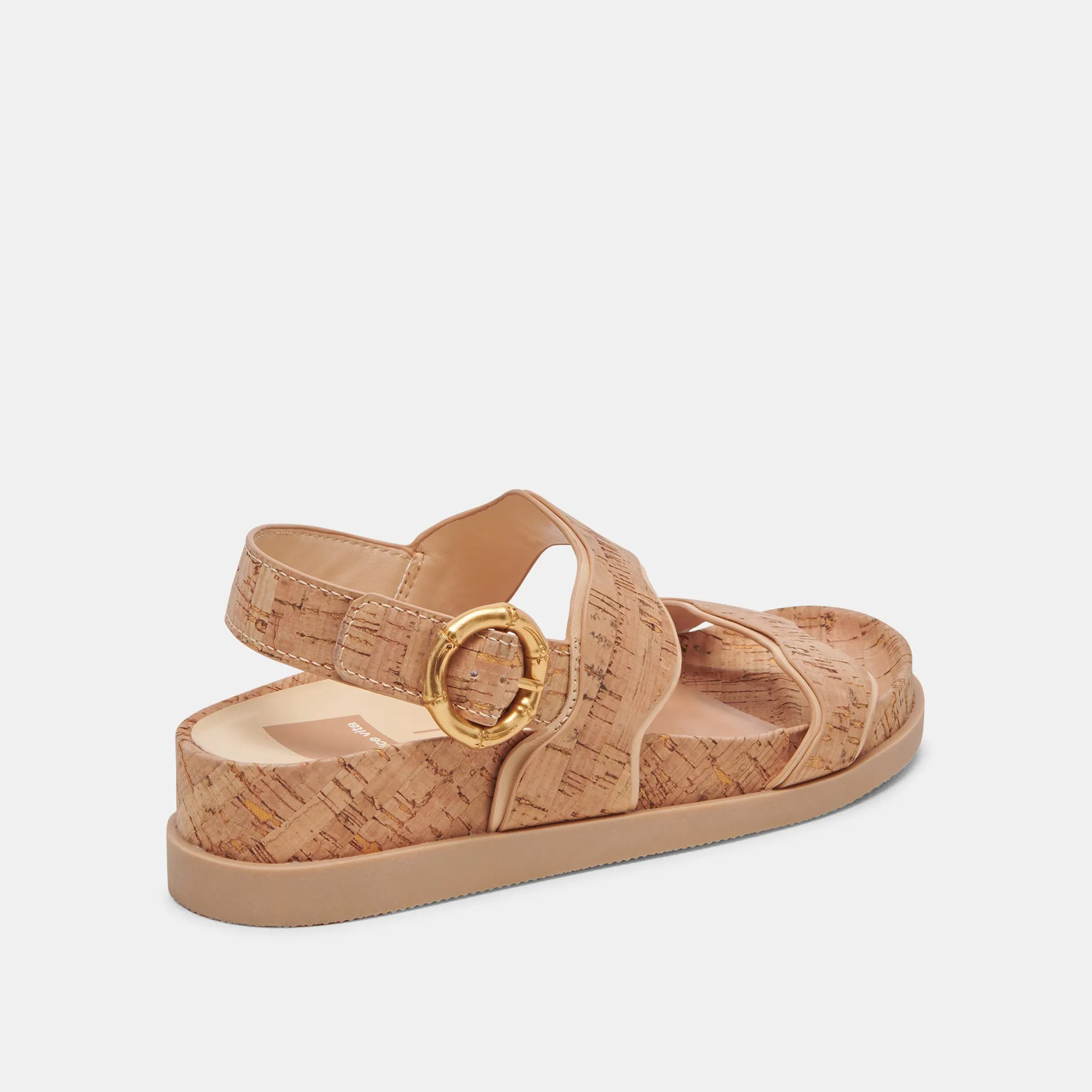 SINDY SANDALS NATURAL CORK