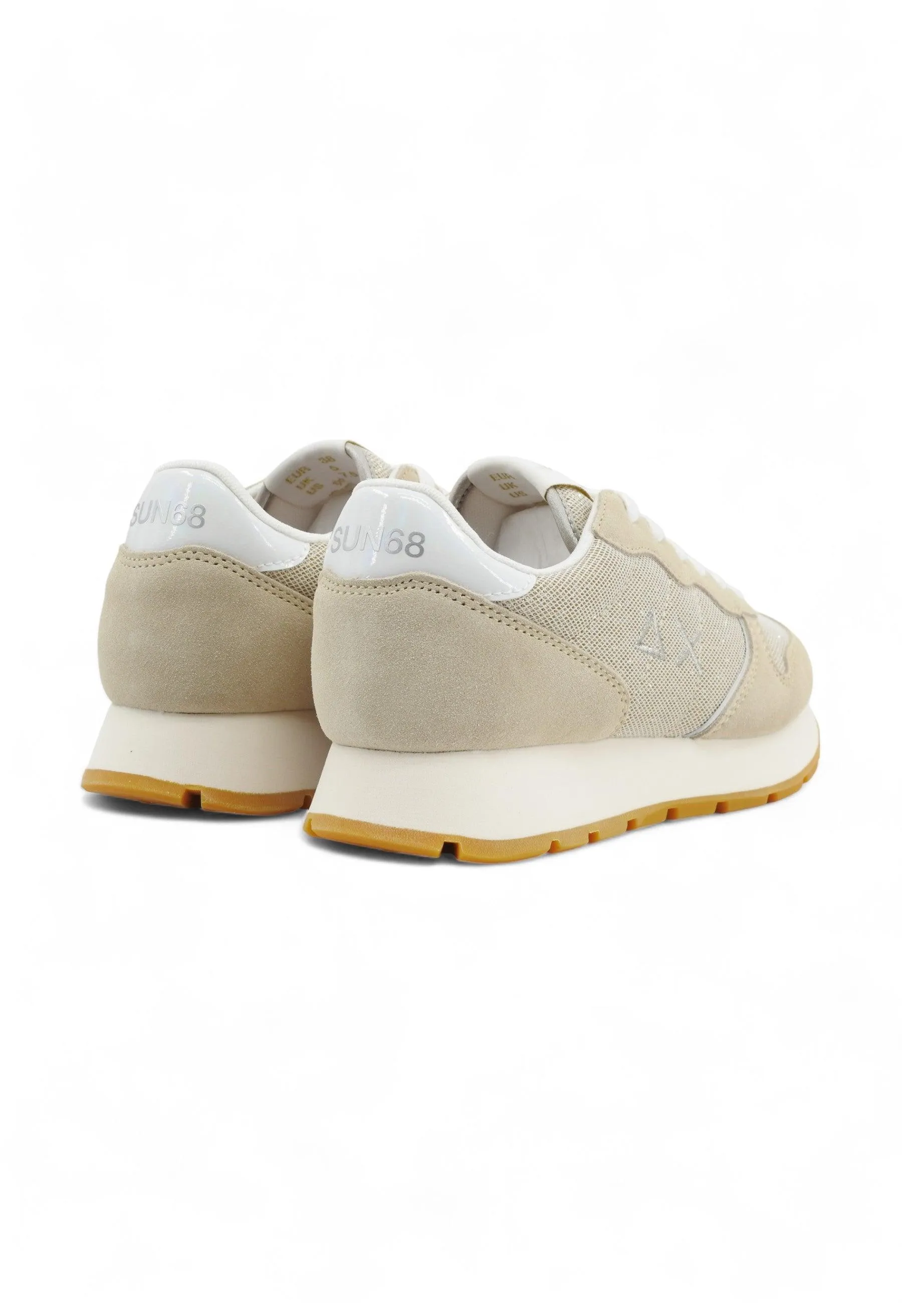 SUN68 Ally Glitter Sneaker Donna Oro Z34203