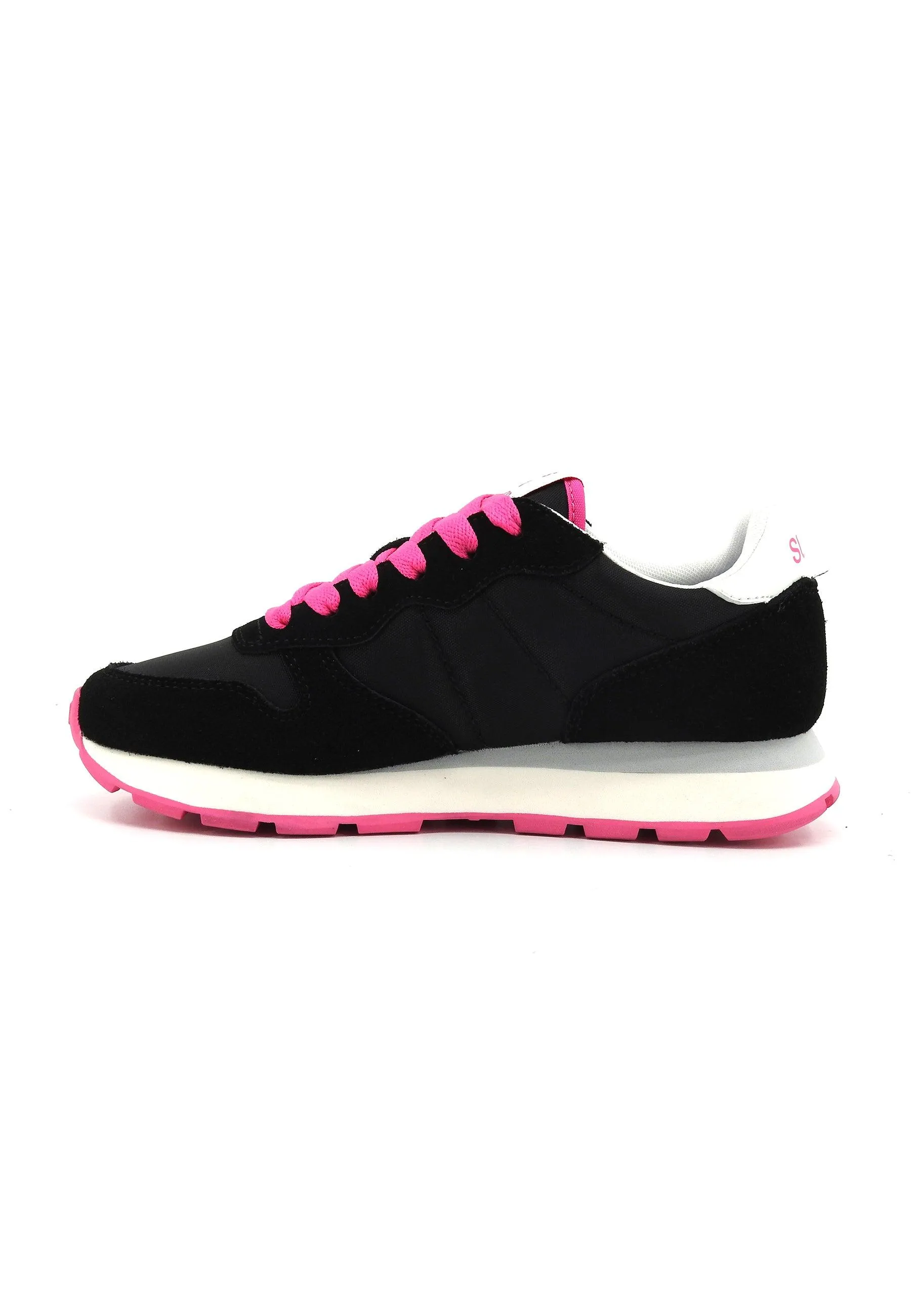 SUN68 Ally Solid Sneaker Donna Nero Z34201