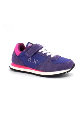 SUN68 Girl's Ally Solid Sneaker Bimbo Violet Z42401K