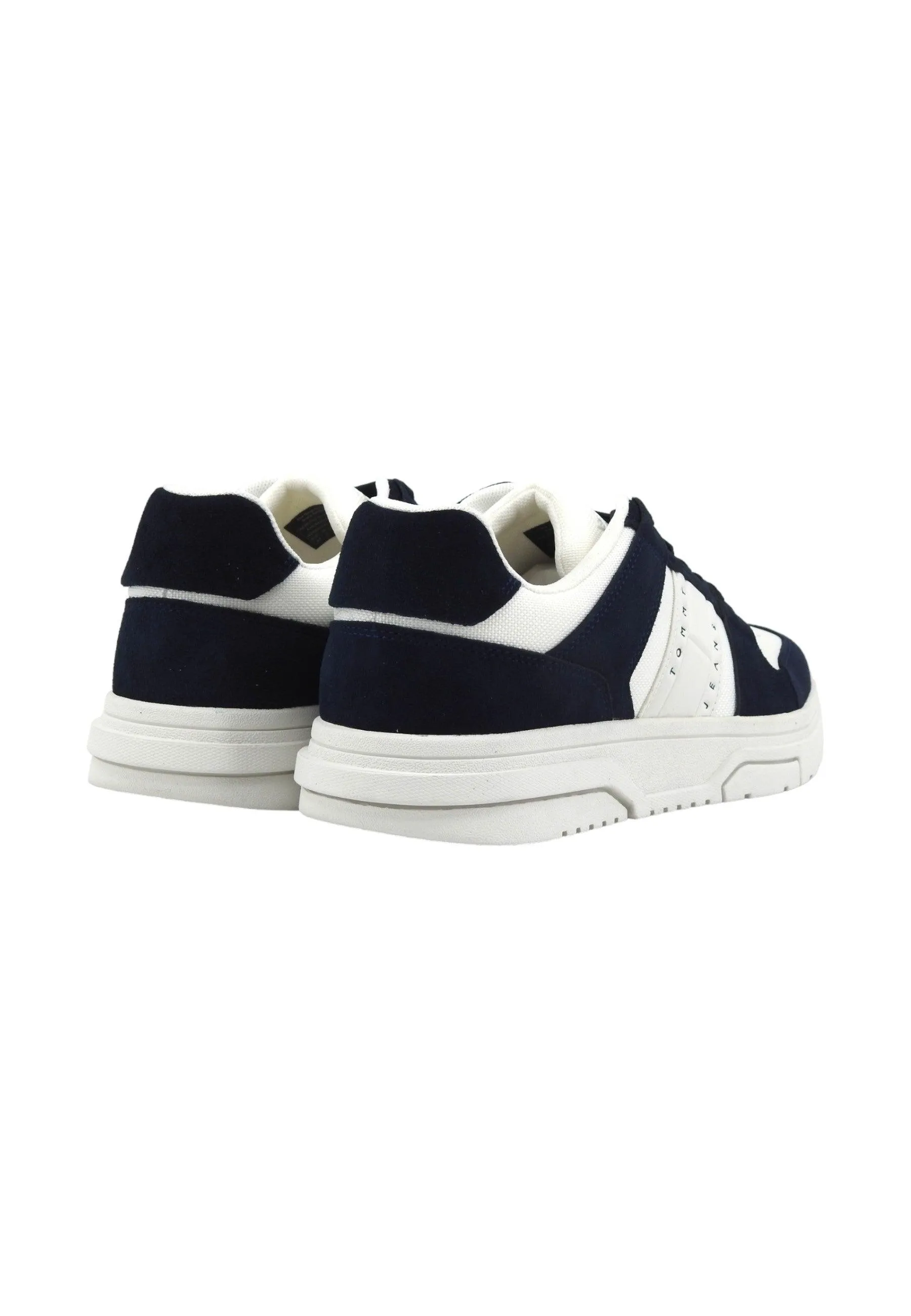 TOMMY HILFIGER Sneaker Uomo Dark Night Navy Bianco EM0EM01371