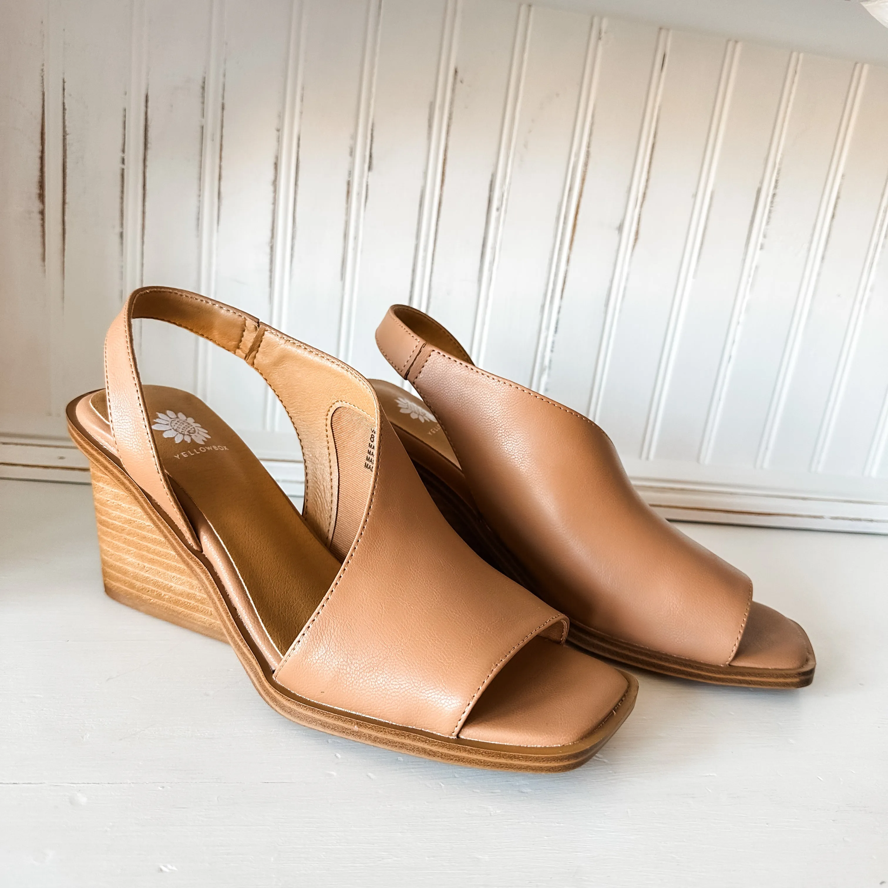 Valdosta Slingback Wedge Sandal - Almond