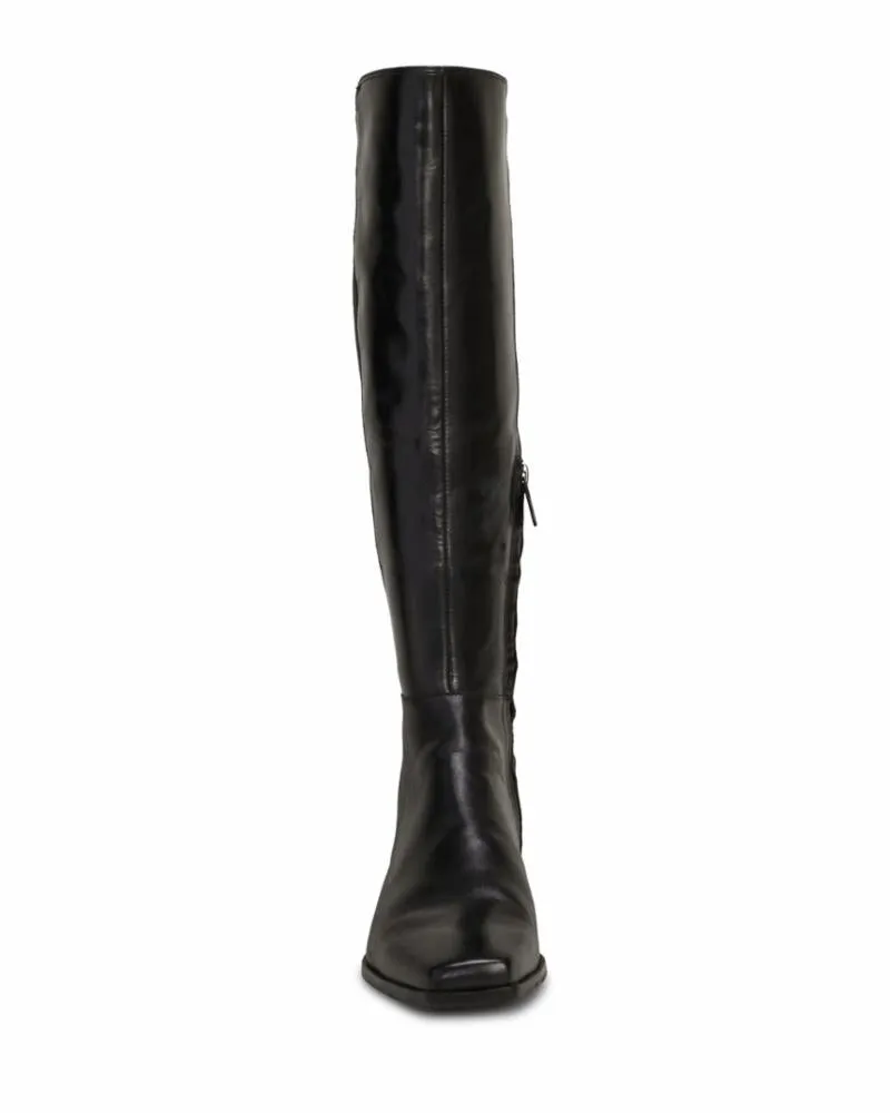 Vince Camuto LIBRINA2 BLACK/COW DERBY STRETCH NEOPRE