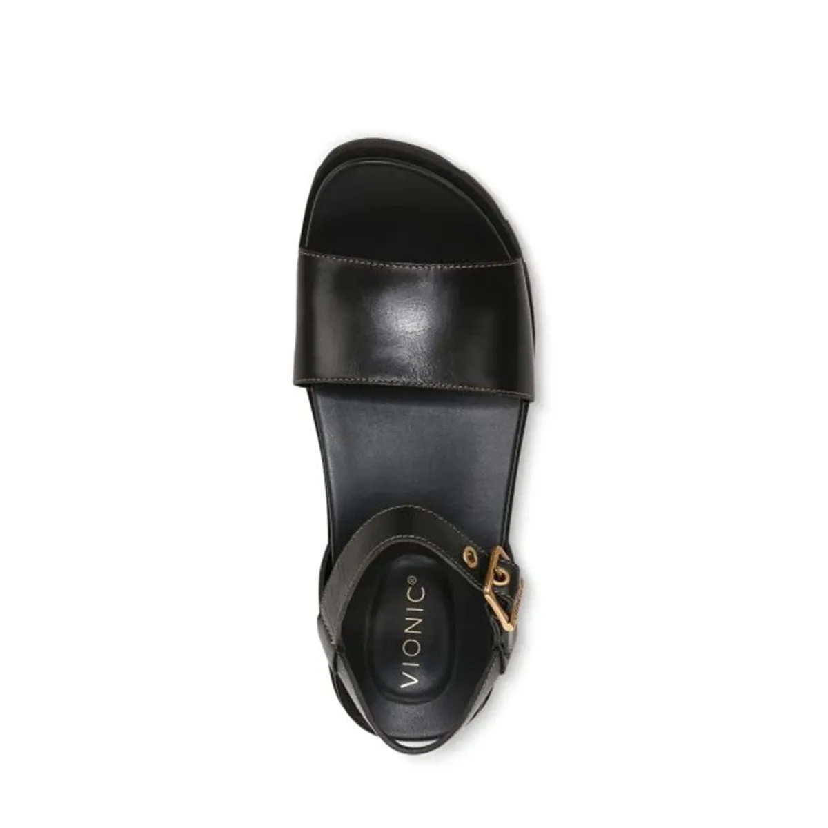 Vionic Jamie Sandal Black Med   