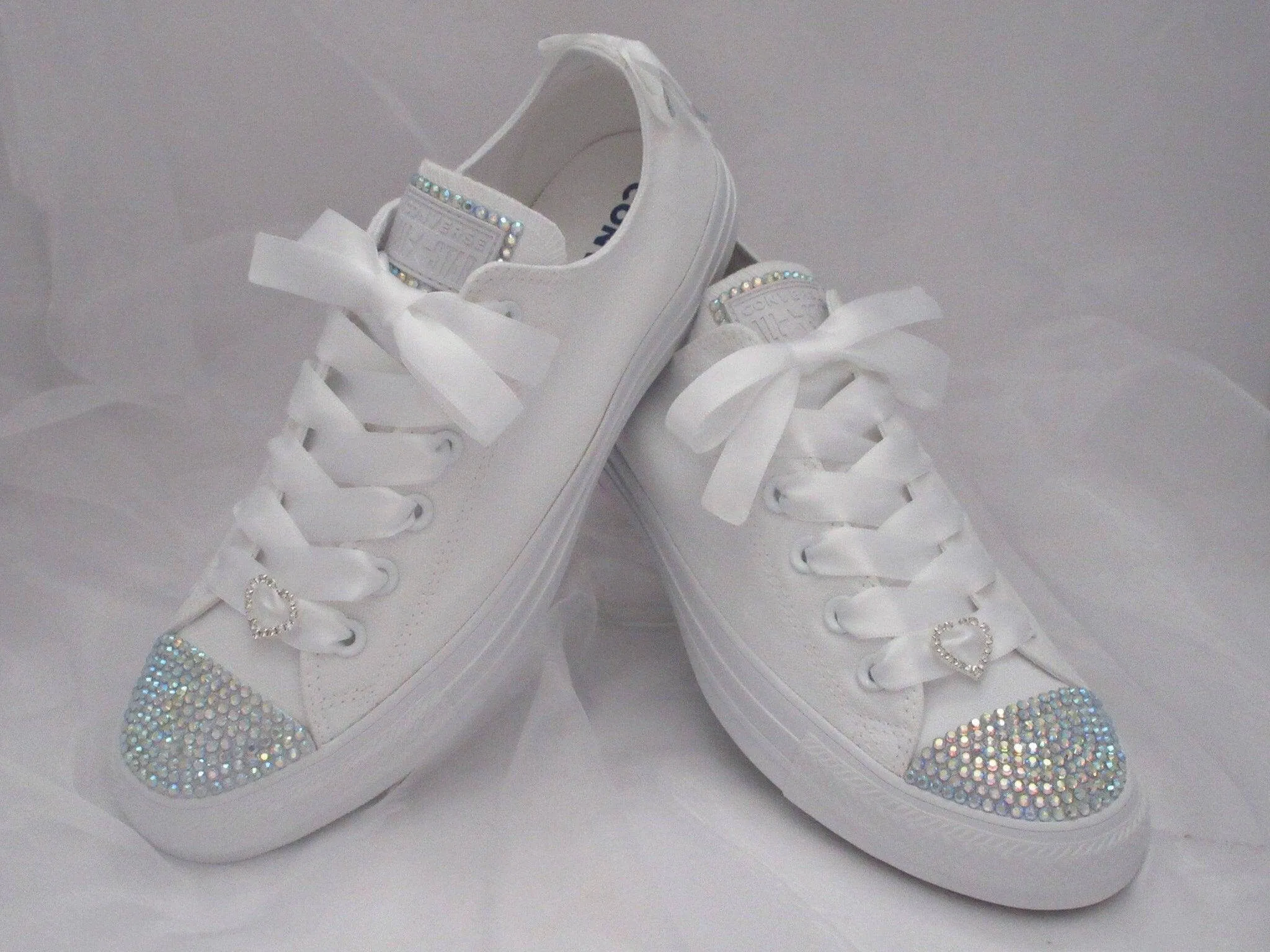 Wedding Bride Crystal Customised Converse