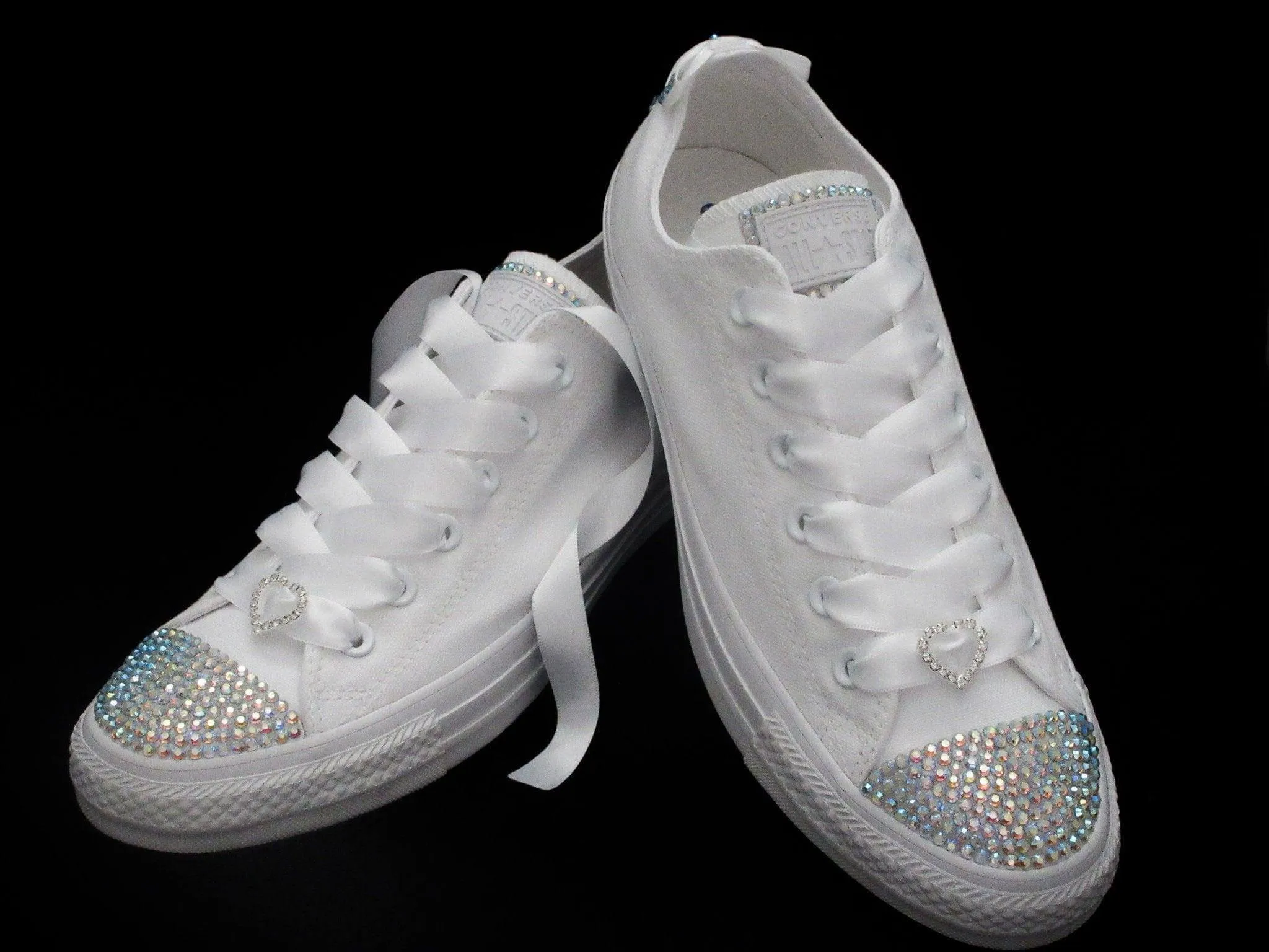 Wedding Bride Crystal Customised Converse