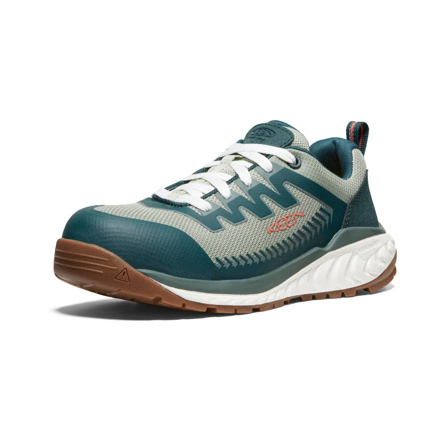 Women's Arvada Work Sneaker (Carbon-Fiber Toe)  |  Sea Moss/Desert Sage