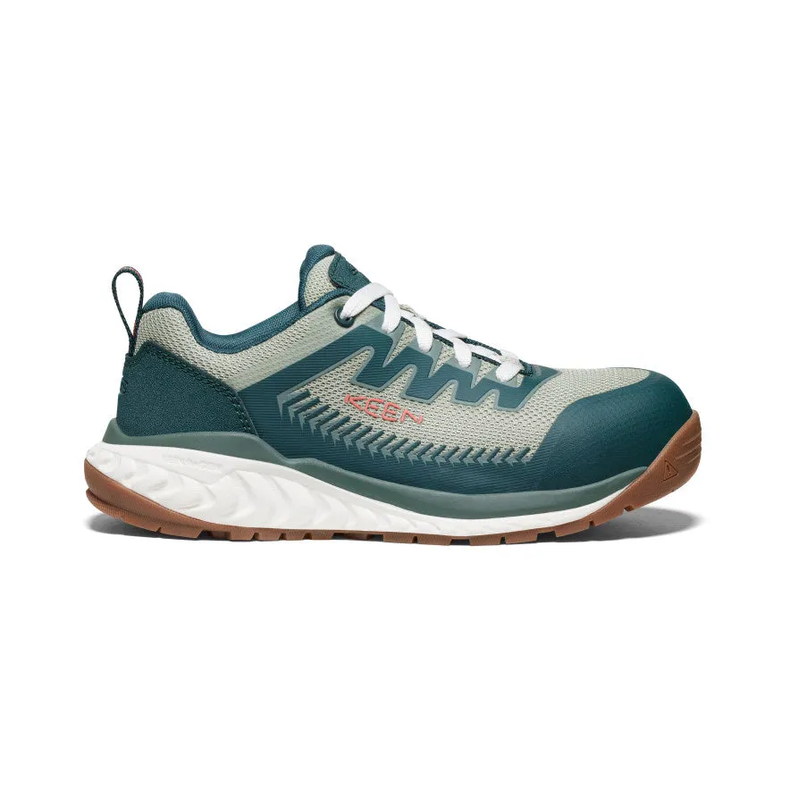 Women's Arvada Work Sneaker (Carbon-Fiber Toe)  |  Sea Moss/Desert Sage