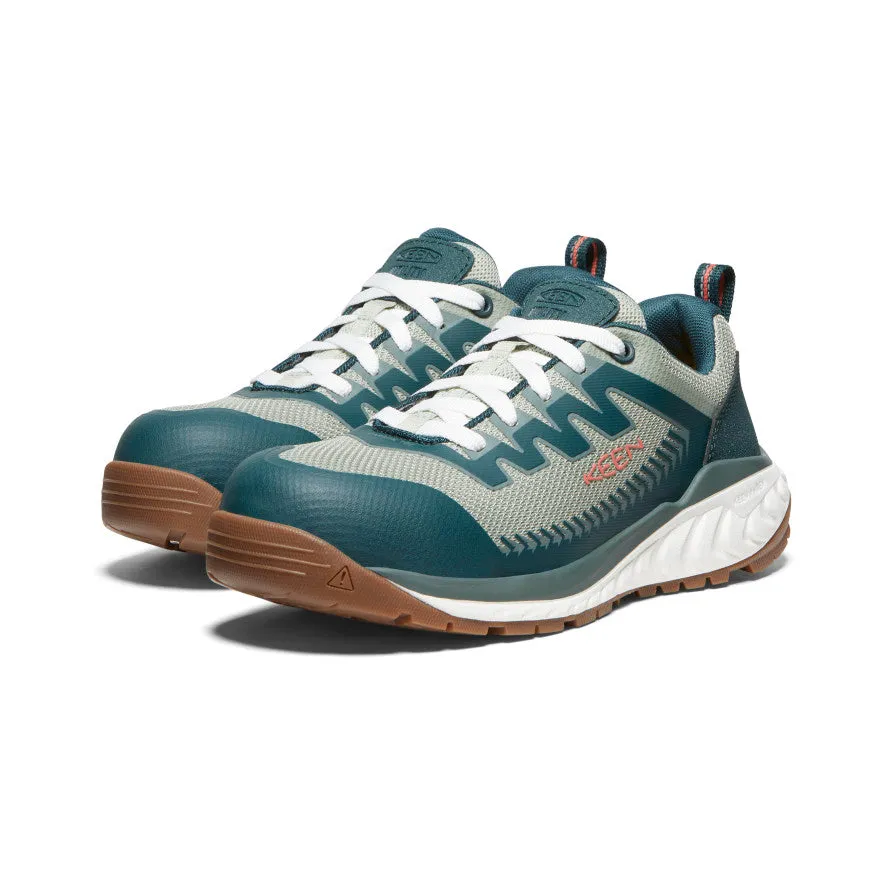 Women's Arvada Work Sneaker (Carbon-Fiber Toe)  |  Sea Moss/Desert Sage