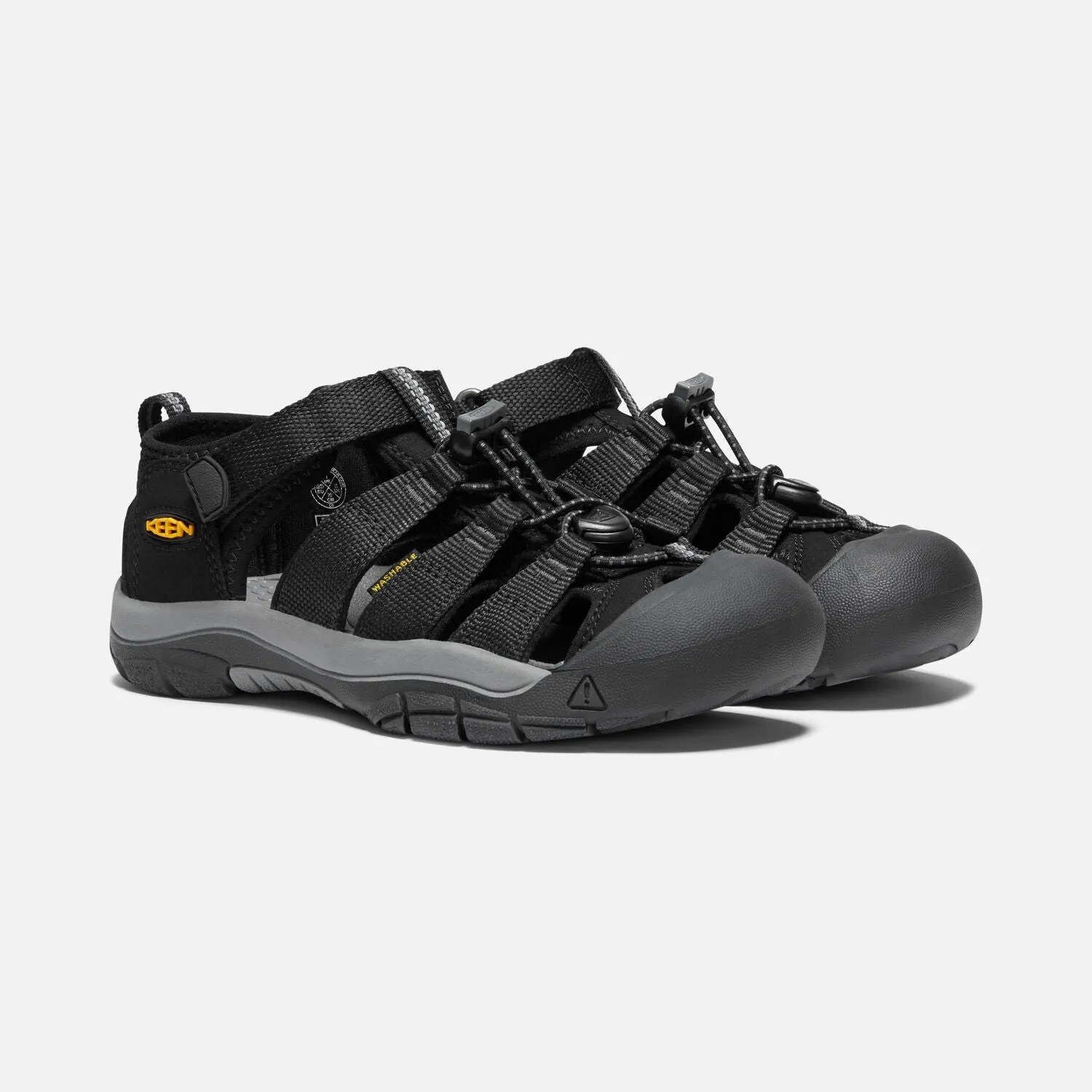 YOUTH NEWPORT H2 - BLACK/KEEN YELLOW